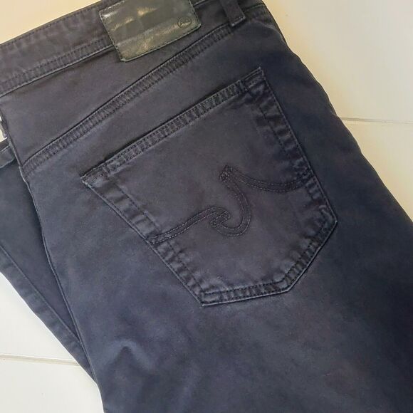 Adriano Goldschmied The Protege Men's 36X34 Straight Leg Jeans Black Academia - Picture 1 of 13